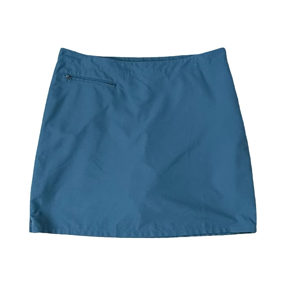 Patagonia Duway Skort Women's Teal A-Line Skirt - Picture 3 of 8